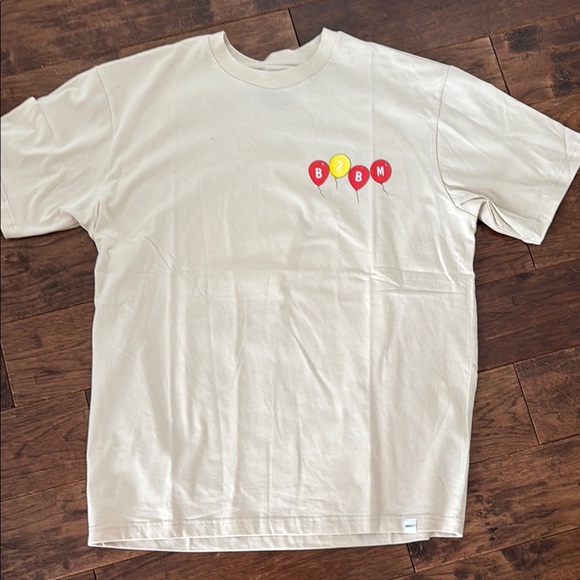 NWOT Born To Be Me Cream Graphic T-Shirt sz l - Picture 1 of 4